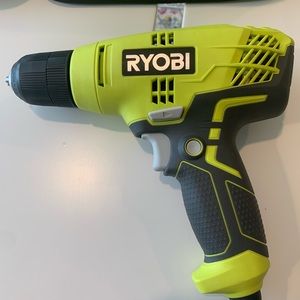RYOBI 5.5 Amp Corded 3/8 in. Variable Speed Compact Drill/Driver with Bag.